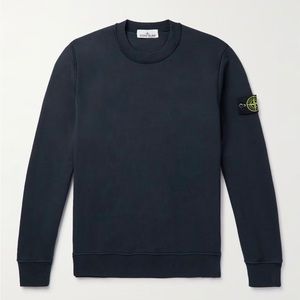 💯% Authentic Stone Island Navy Blue Sweatshirt - Size Medium